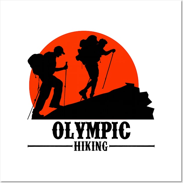 Olympic hiking trip gifts. Perfect present for mom girlfriend mother boyfriend dad father friend him or her Wall Art by SerenityByAlex